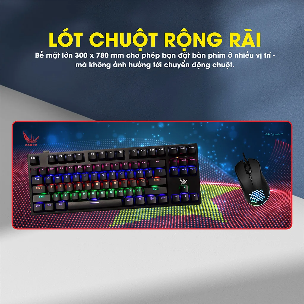 Pad chuột Zadez GP-780V (Đỏ) 