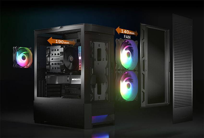 Vỏ Case Cougar DUOFACE RGB