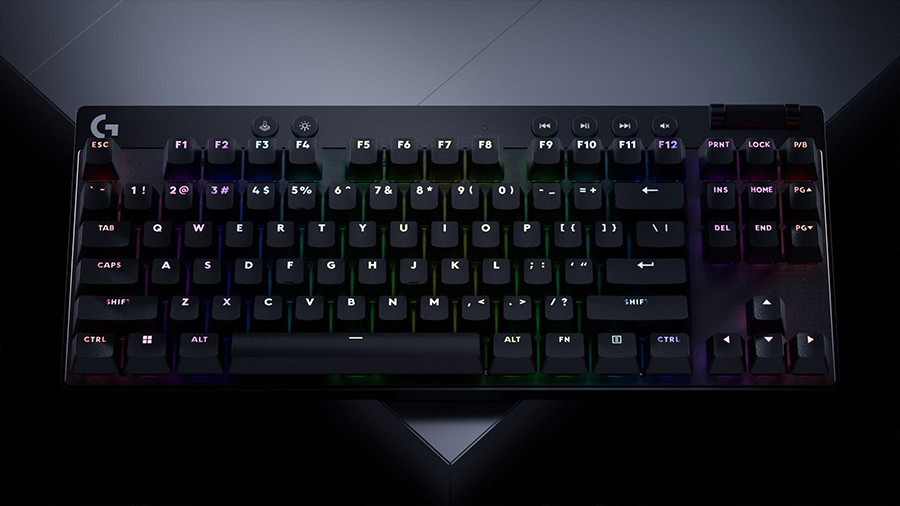 Bàn phím cơ Logitech G Pro X TKL Rapid Black