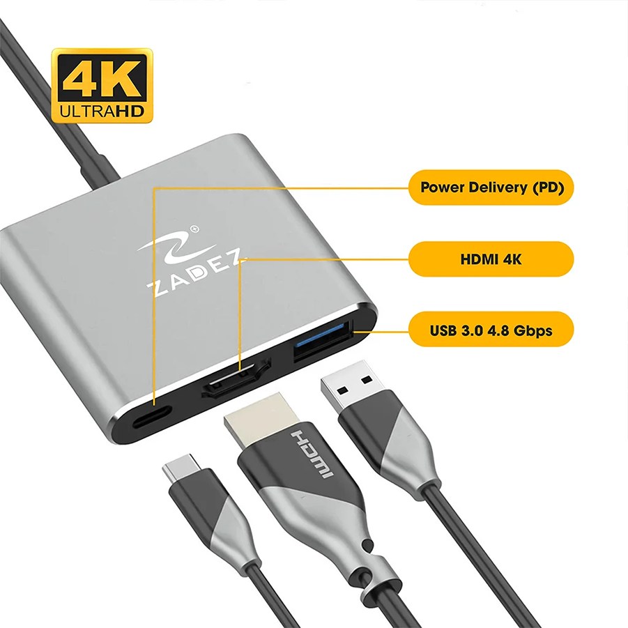 Bộ chia USB Hub Zadez ZAH-513