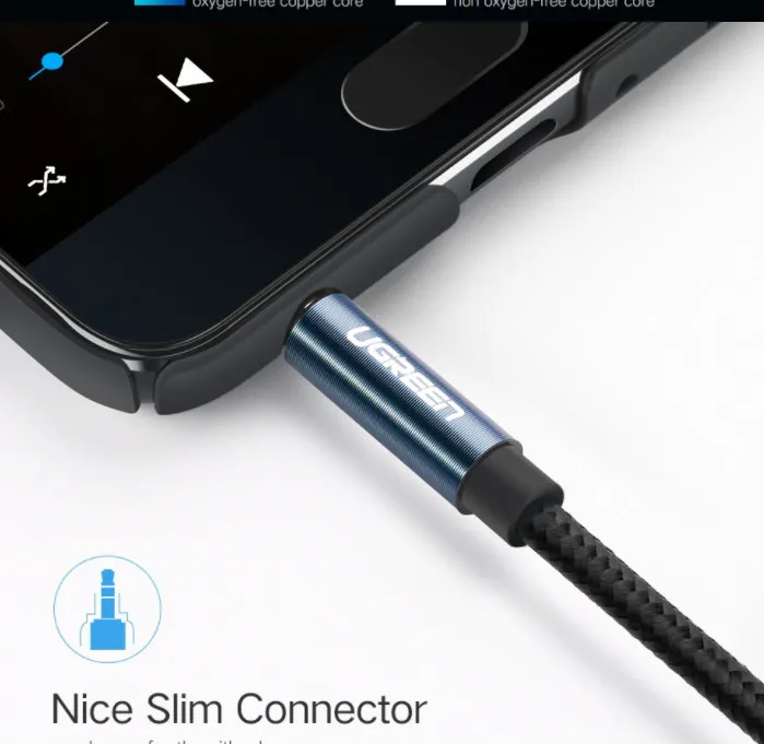 Cáp Audio 3.5mm Ugreen 10684