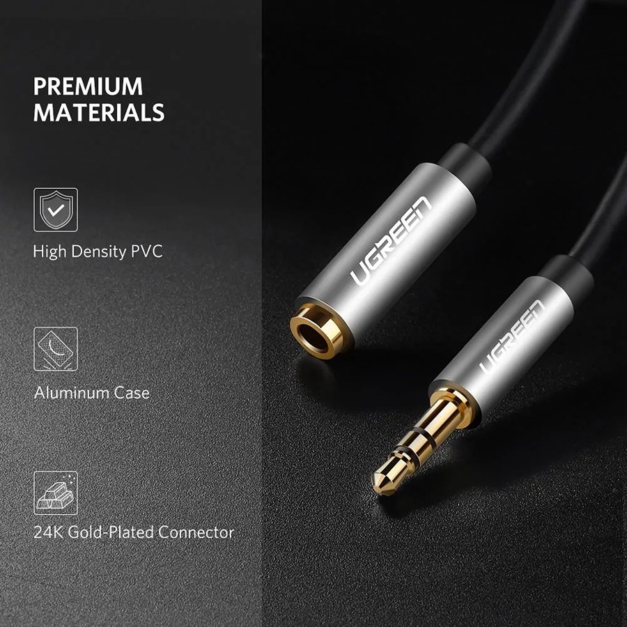 Cáp audio Ugreen 10594 3.5mm nối dài