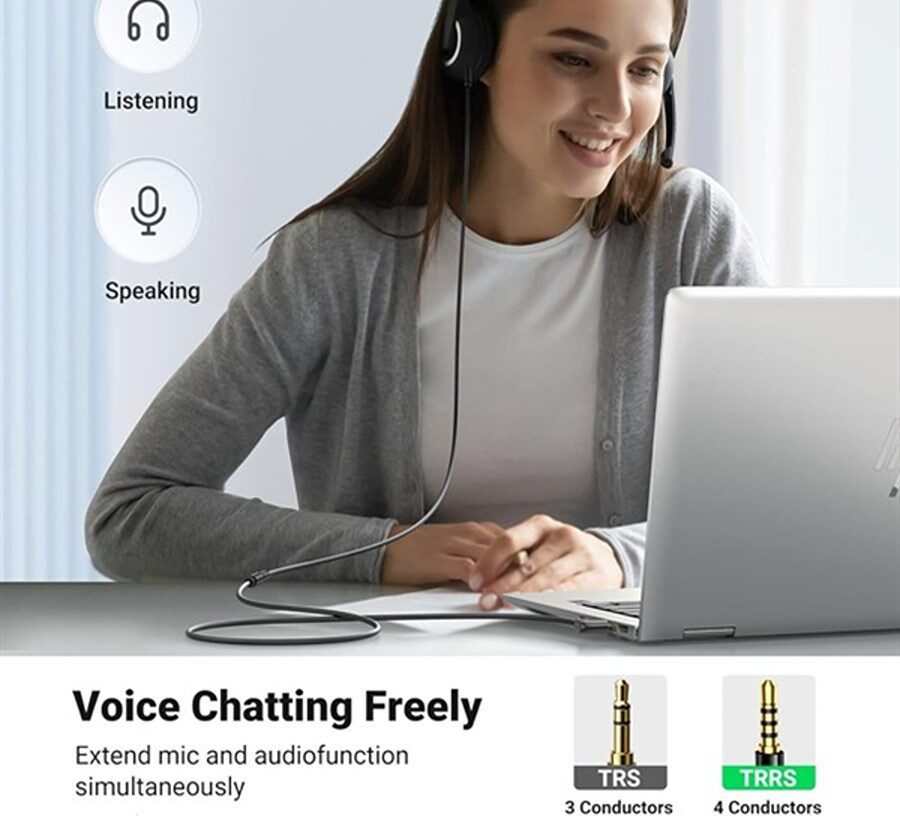 Cáp audio nối dài Ugreen 20494 