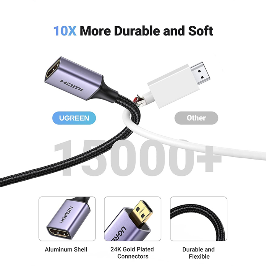Cáp Chuyển Micro HDMI To HDMI 2.0
