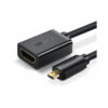 Cáp chuyển Micro HDMI to HDMI Ugreen 20134 dài 20cm
