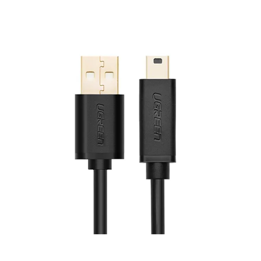 Cáp Mini USB to USB Ugreen 10385 2.0 (Dài 1.5m, Đen)
