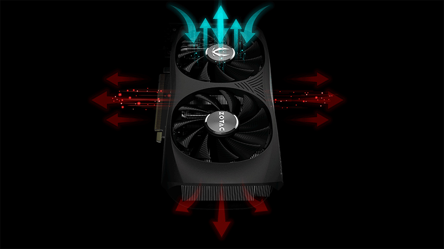 GPUGeForce RTX 4060 Ti CUDA cores4352 Video Memory8GB GDDR6 Memory Bus128-bit Engine ClockBoost: 2565MHz Memory Clock18 Gbps PCI Express4.0 x8 Display Outputs3 x DisplayPort 1.4a (up to 7680x4320@60Hz) 1 x HDMI® Connector* *Supports 4K 120Hz HDR, 8K 60Hz HDR, and Variable Refresh Rate as specified in the HDMI 2.1a Specification HDCP Support2.3 Multi Display CapabilityQuad Display Recommended Power Supply500W Power Consumption160W Power Input1 x 8-pin PCIe DirectX12 Ultimate OpenGL4.6 CoolingIceStorm 2.0 Slot Size2.2 slot SLIN/A Supported OSWindows 11 / 10 (64-bit, v1809 November 2018 or later) Card Length225.5mm x 123.2mm x 40.1mm / 8.9" x 4.9" x 1.6" AccessoriesUser Manual 