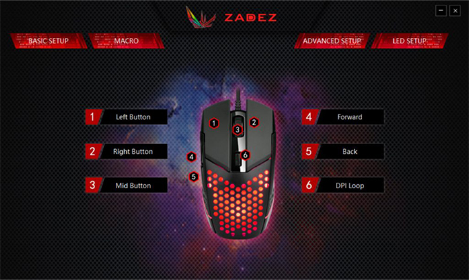 Chuột Gaming Zadez G-151M Đen