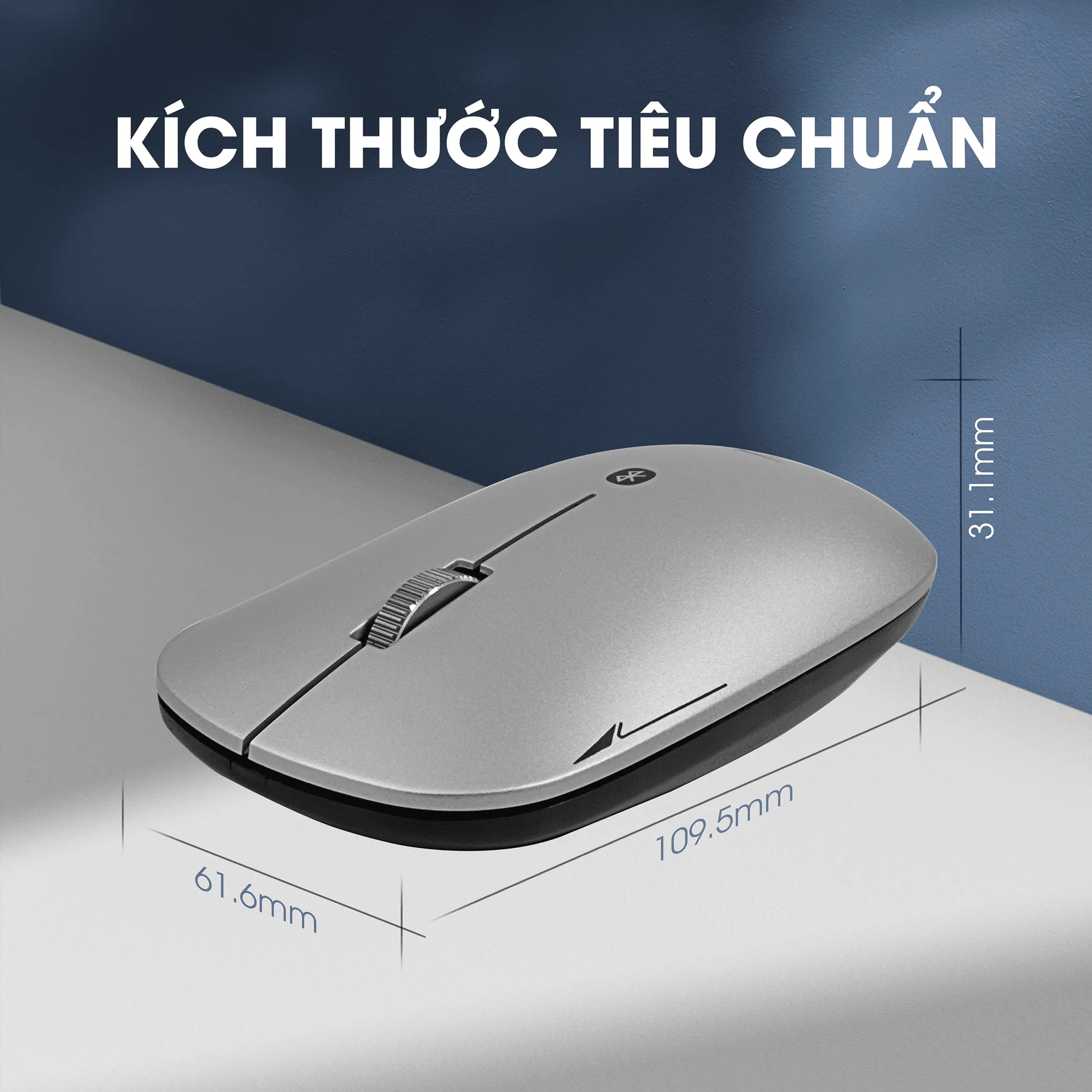Chuột Không Dây ZADEZ M-371 Xám