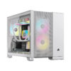 Vỏ case Corsair 2500D Airflow Mid-Tower White (CC-9011264-WW)