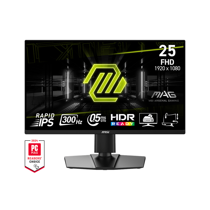 Màn hình gaming MSI MAG 255PXF 24.5" FHD IPS 300Hz 0.5ms