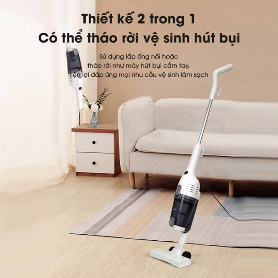 Máy hút bụi cầm tay AQUA AQS-CCX600R(W)-VN