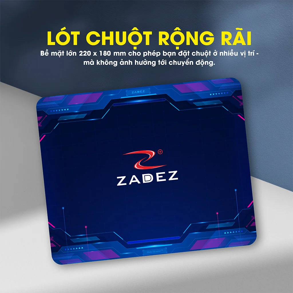 Pad Chuột Zadez MP-220D Xanh