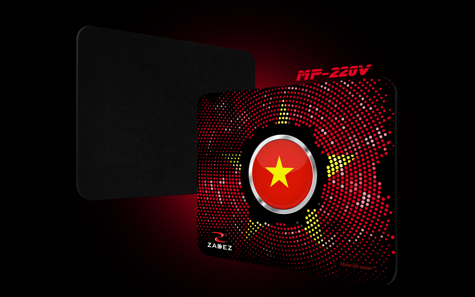 Pad chuột Zadez MP-220V Đỏ