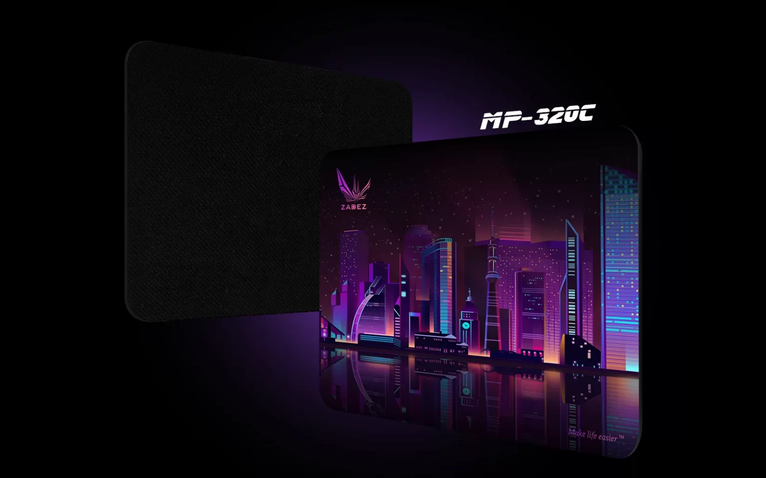 Pad chuột Zadez MP-320C Đen Miếng lót chuột cao su Zadez MP-320C là phụ kiện hoàn hảo, mang đến sự thoải mái và hiệu suất tối ưu nhờ chất liệu cao su