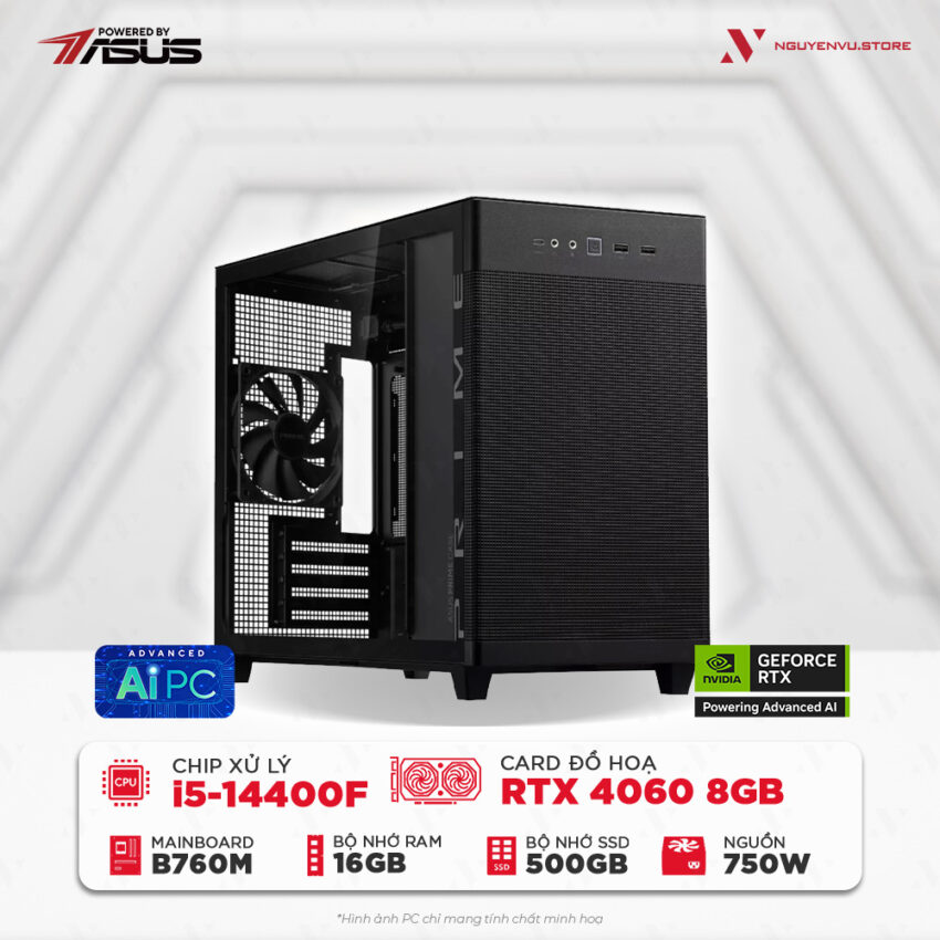 PC i5 14400F RTX 4060 chính hãng