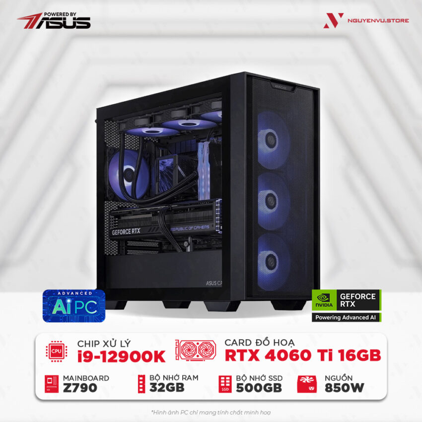 PC i9 12900K RTX 4060 TI