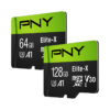 Thẻ nhớ PNY Elite-X MicroSD Class 10, UHS-I, U3 (P-SDU64GU3100EX-GE)