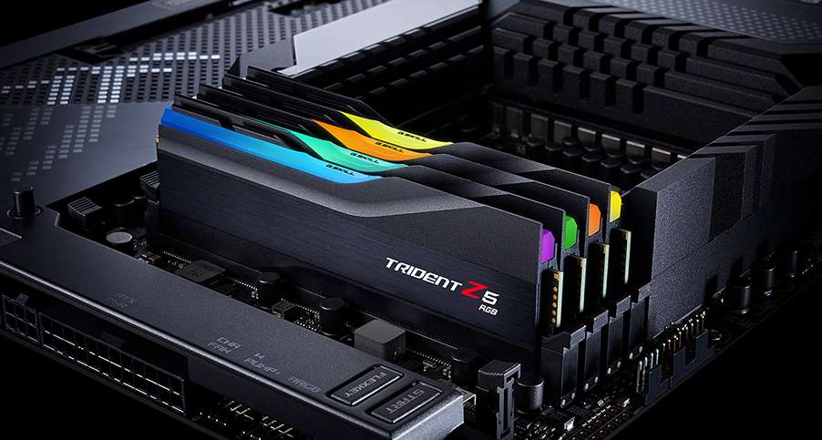 Ram PC G.SKILL Trident Z5 RGB 32GB 7200MHz DDR5 (16GBx2) F5-7200J3445G16GX2-TZ5RK
