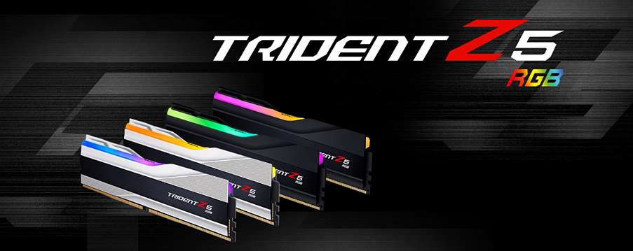 Ram PC G.SKILL Trident Z5 RGB 32GB 7200MHz DDR5 (16GBx2) F5-7200J3445G16GX2-TZ5RK