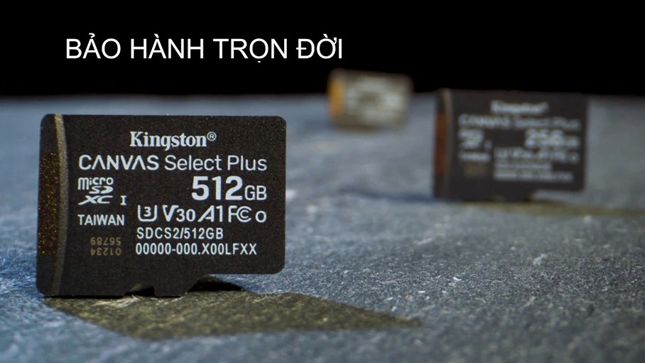 Thẻ nhớ Kingston MicroSD Canvas Select Plus 128GB (SDCS2/128GBSP)