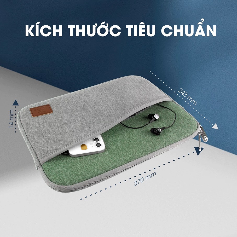 Túi Chống Sốc Zadez ZLC-841 Xanh