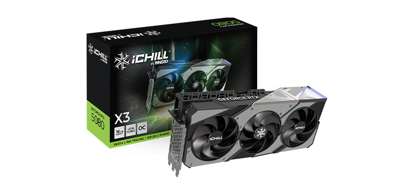INNO3D GeForce RTX 5080 iCHILL X3