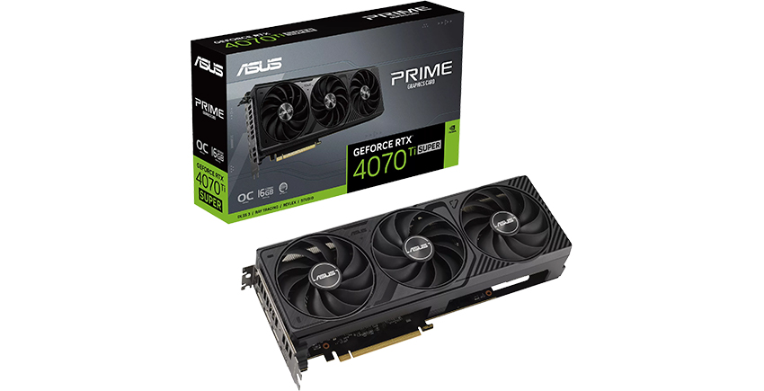 VGA Asus PRIME RTX 4070 TI SUPER OC 16GB