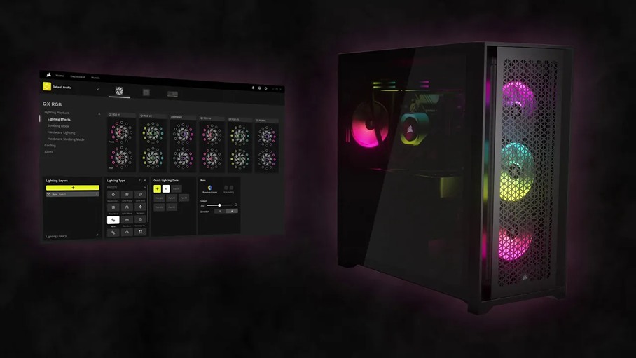 Bộ 3 Fan Case Corsair iCUE LINK RX120 RGB