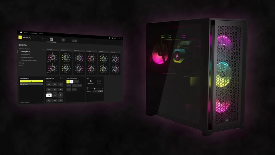 Bộ 3 quạt máy tính Corsair iCUE LINK LX120 RGB
