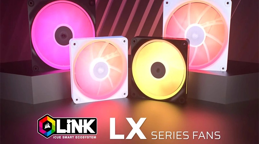 Bộ hai Fan Case Corsair iCUE LINK LX140 RGB CO-9051028-WW PWM