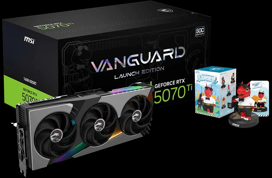RTX 5070 Ti 16G Vanguard SOC Launch Edition