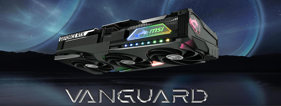 Card màn hình MSI GeForce RTX™ 5080 16G VANGUARD SOC LAUNCH EDITION