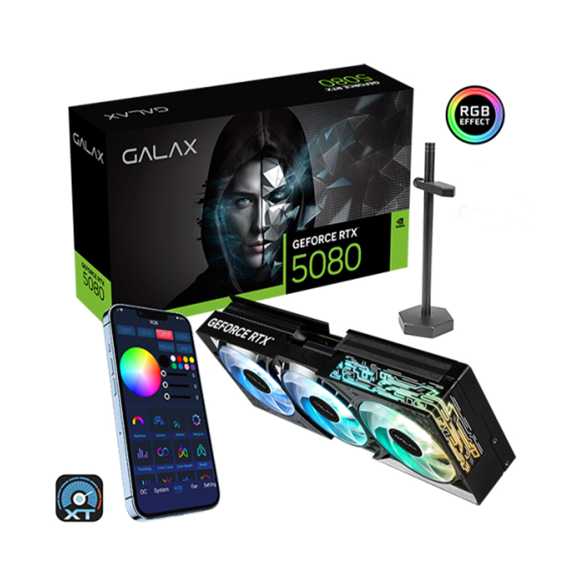 Card màn hình GALAX GeForce RTX 5080 1-Click OC
