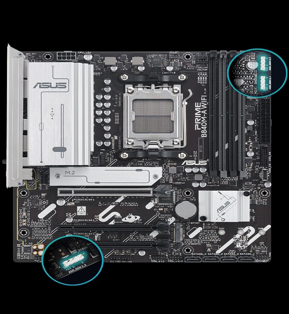 Mainboard ASUS PRIME B840M-A WIFI-CSM
