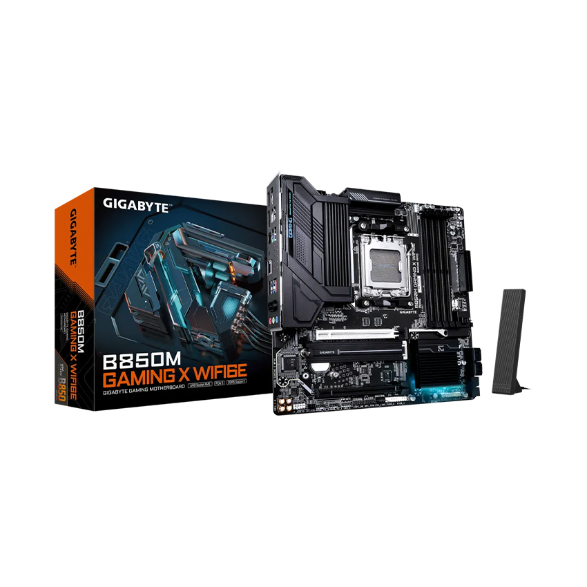 Mainboard Gigabyte B850M GAMING X WIFI6E (Chipset AMD B850, Socket AM5, DDR5 256GB, M-ATX)