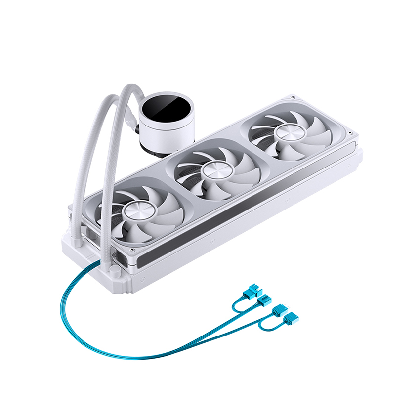 Dissipatore A Liquido AIO Jonsbo TH-360 ARGB 360mm Nero | Con Display Temperatura LED E Ventole Single-frame