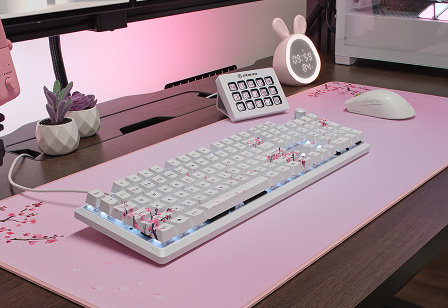 Bàn phím Corsair K70 Core SE RGB CH-9109C1E-NA (Cherry Blossom)