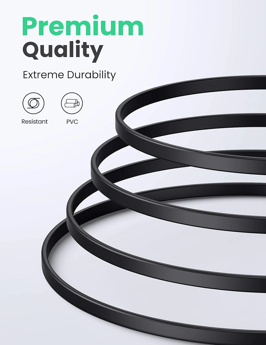 Cáp mạng Ugreen 50178 Cat 8 đúc sẵn 2 đầu U/FTP