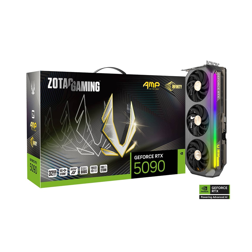 Card Màn Hình ZOTAC Geforce RTX 5090 AMP Extreme Infinity