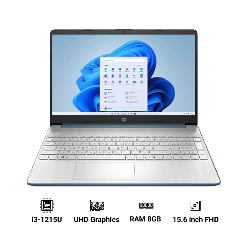 Laptop HP 15s-fq5228TU 8U240PA (Intel Core i3-1215U | 8GB RAM | 512GB SSD | Intel UHD | 15.6 inch FHD | Touch | Win 11)
