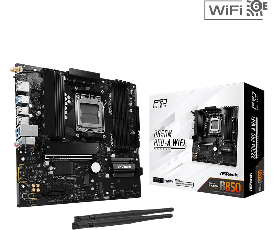 Mainboard ASRock B850M Pro-A WiFi