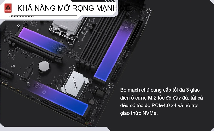 Mainboard Maxsun Terminator B760M D4 WIFI