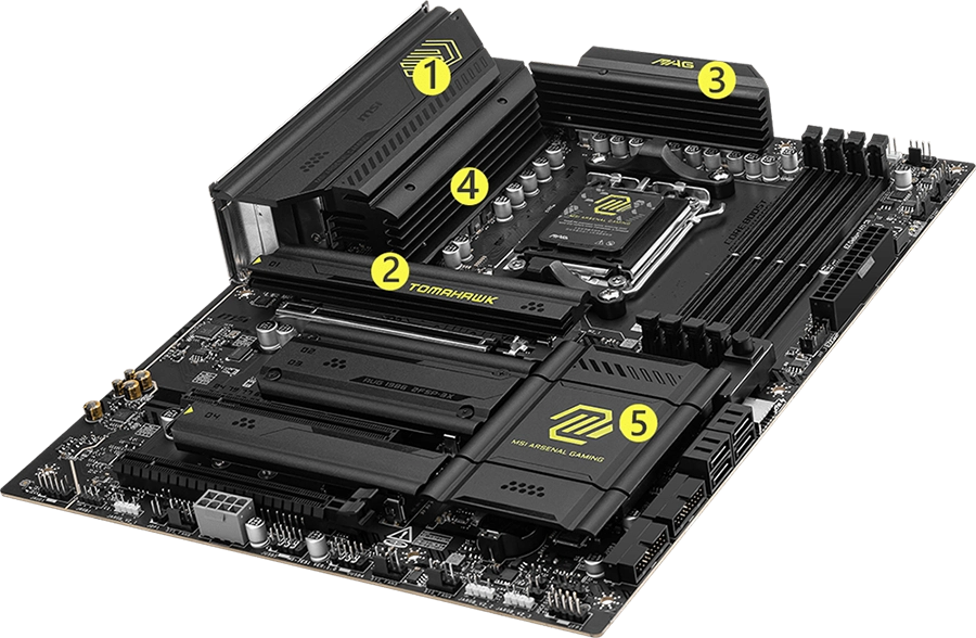 Mainboard MSI MAG B850 TOMAHAWK MAX WIFI