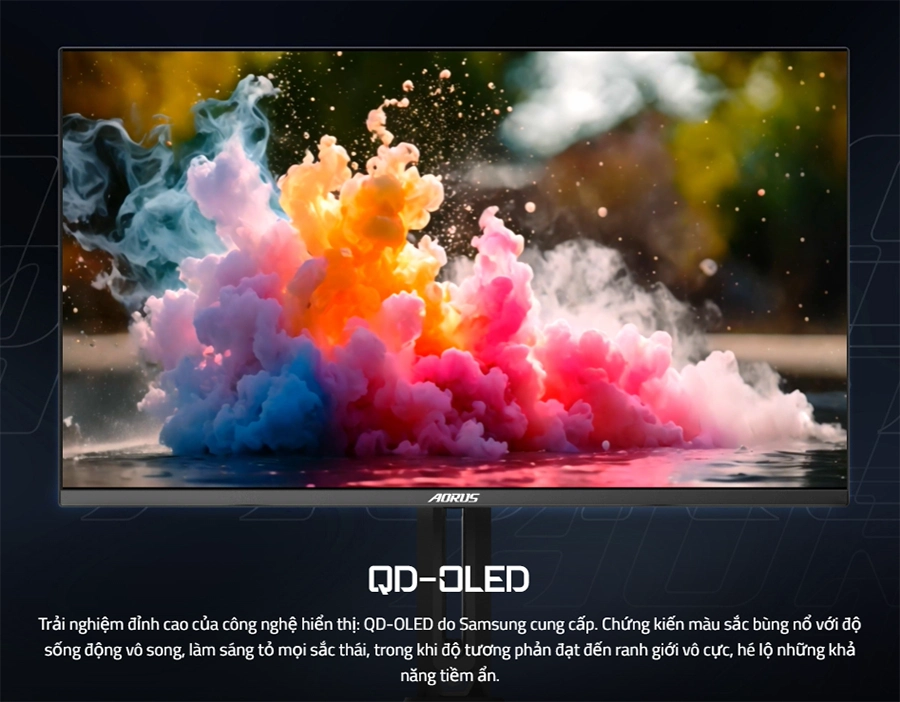 Màn hình GIGABYTE AORUS FO27Q2 27" QD-OLED QHD 240Hz