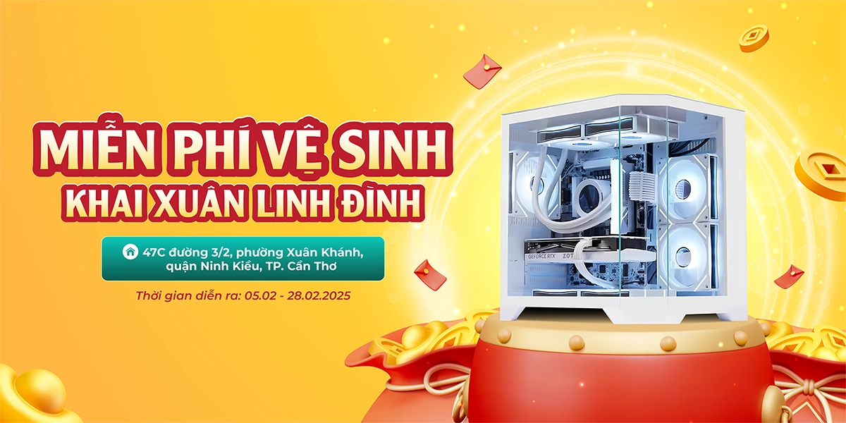 Miễn phí vệ sinh PC tại Nguyễn Vũ Store