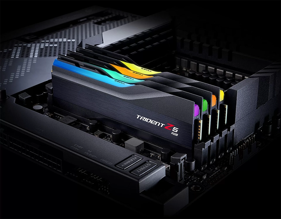 Ram PC G.SKILL Trident Z5 RGB 32GB (16GBx2) 6400MHz DDR5