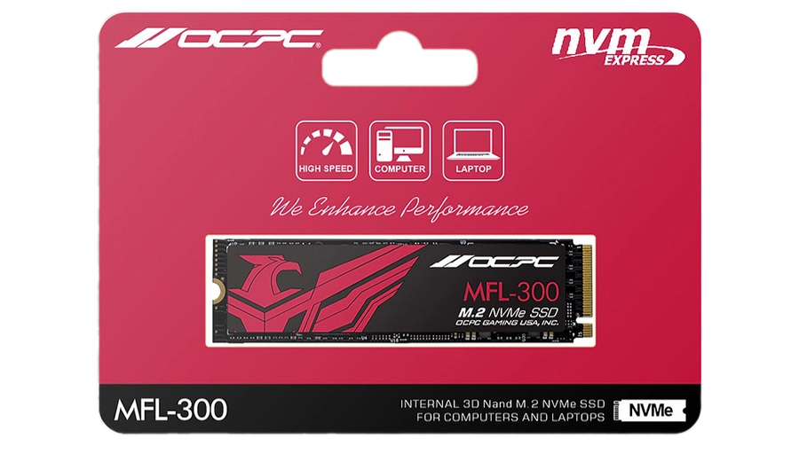 SSD OCPC MFL-300 256GB M.2 NVMe PCIe Gen3 x4