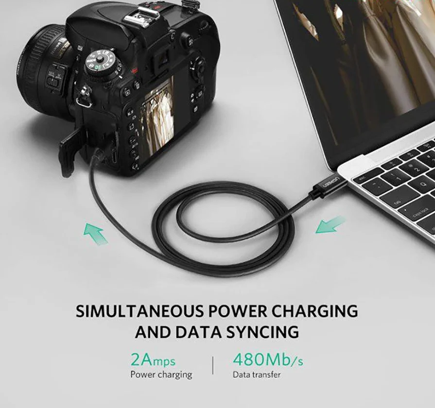 Ugreen 50445 USB Type-C to Mini USB