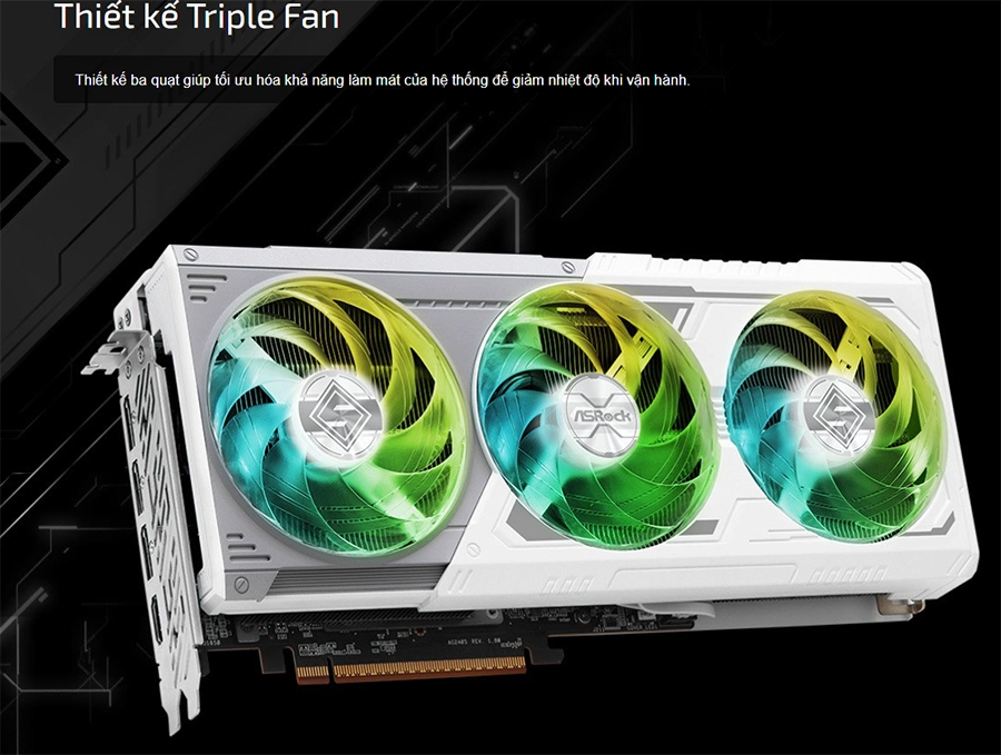 ASRock Radeon RX 9070 XT 16GB: Card đồ họa mạnh mẽ cho game thủ